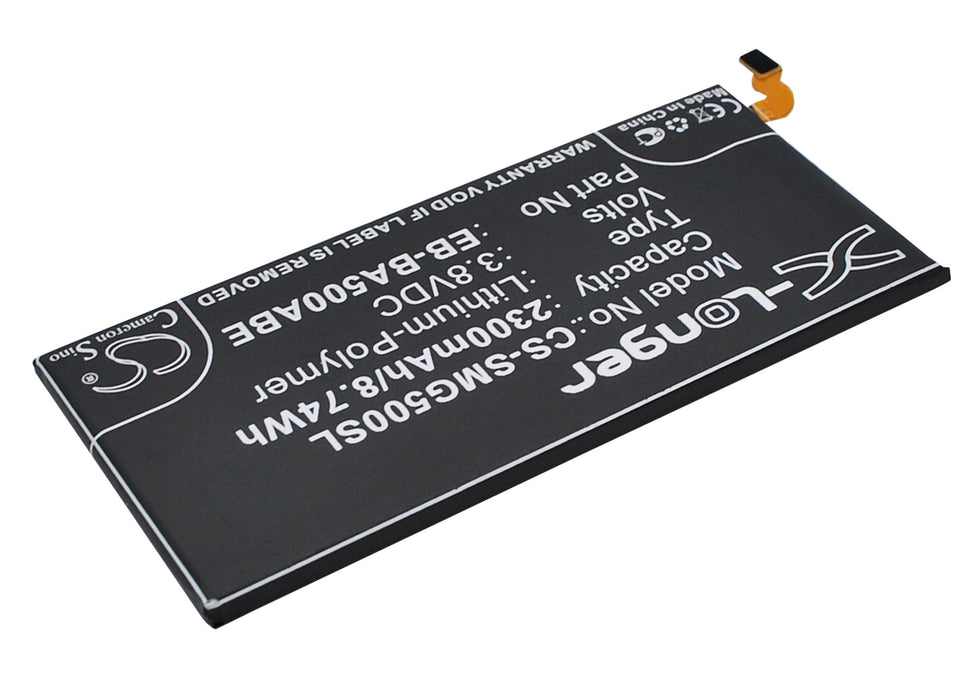 CS-SMG500SL : Battery for Samsung Galaxy A5, SM-A500H, SM-A5000 and others - Replaces Samsung EB-BA500ABE, GH43-04337A