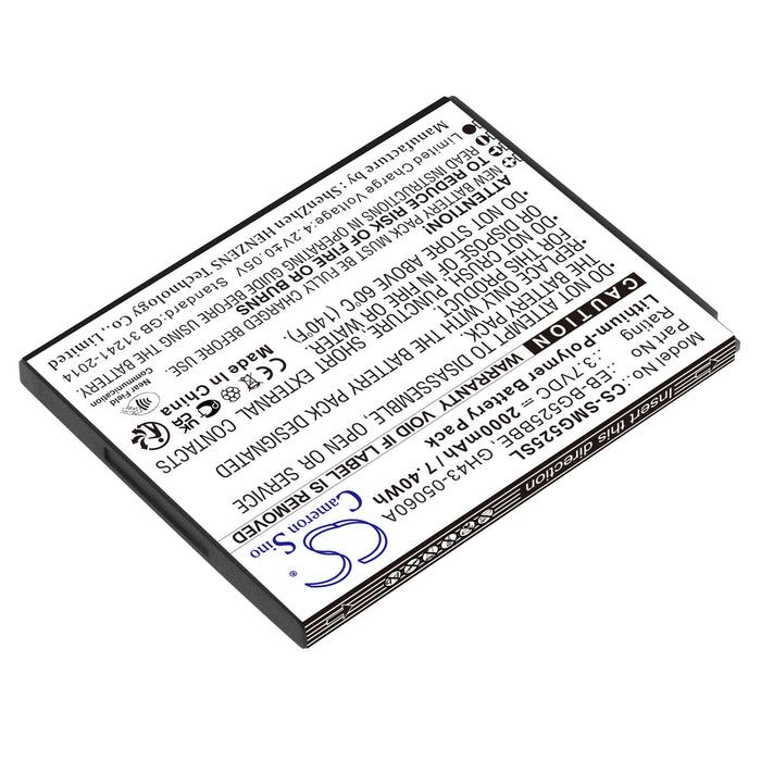 CS-SMG525SL : Battery for Samsung Galaxy XCover 5 2021, SM-G525F, SM-G525F/DS and others - Replaces Samsung EB-BG525BBE, GH43-05060A