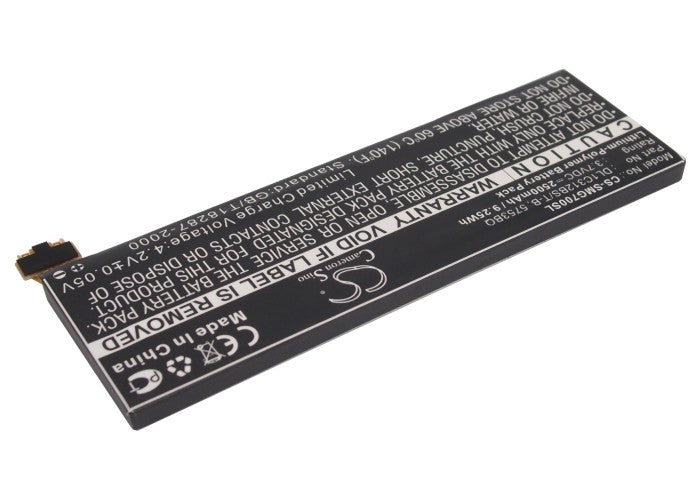 CS-SMG700SL : Battery for Samsung Galaxy Player 5.0, YP-G70C/NAW, YP-G70CWY/XAA and others - Replaces Samsung DL1C312BS/T-B, 5735BO