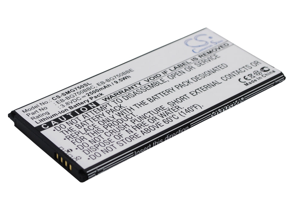 CS-SMG750SL : Battery for Samsung SM-G750, SM-G750A, SM-G750F and others - Replaces Samsung EB-BG750BBC, EB-BG750BBE