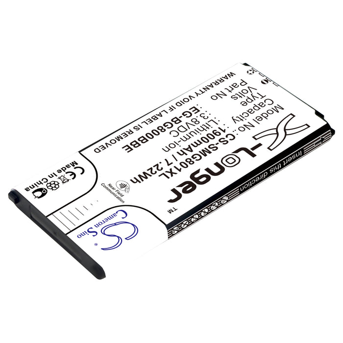 CS-SMG801XL : Battery for Samsung Galaxy S5 Mini, SM-G800F, SM-G800Y and others - Replaces Samsung EG-BG800BBE, EB-BG800BBE, EB-BG800CBE