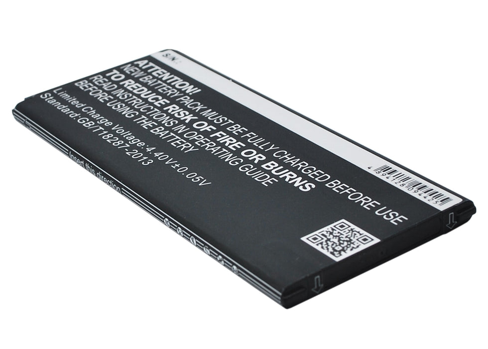 CS-SMG850SL : Battery for Samsung Galaxy Alpha, SM-G850, SM-G850F and others - Replaces Samsung EB-BG850BBE, EB-BG850BBC, EB-BG850BBU