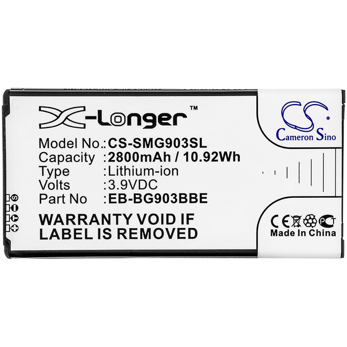 CS-SMG903SL : Battery for Samsung Galaxy S5 Neo, SM-G903FD, Galaxy S5 Neo Duos and others - Replaces Samsung EB-BG903BBE, EB-BG903BBA, EB-BN903BBE and others