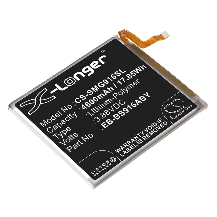 CS-SMG916SL : Battery for Samsung Galaxy S23+, Galaxy S23 Plus, SM-S916B and others - Replaces Samsung EB-BS916ABY, GH82-30470A