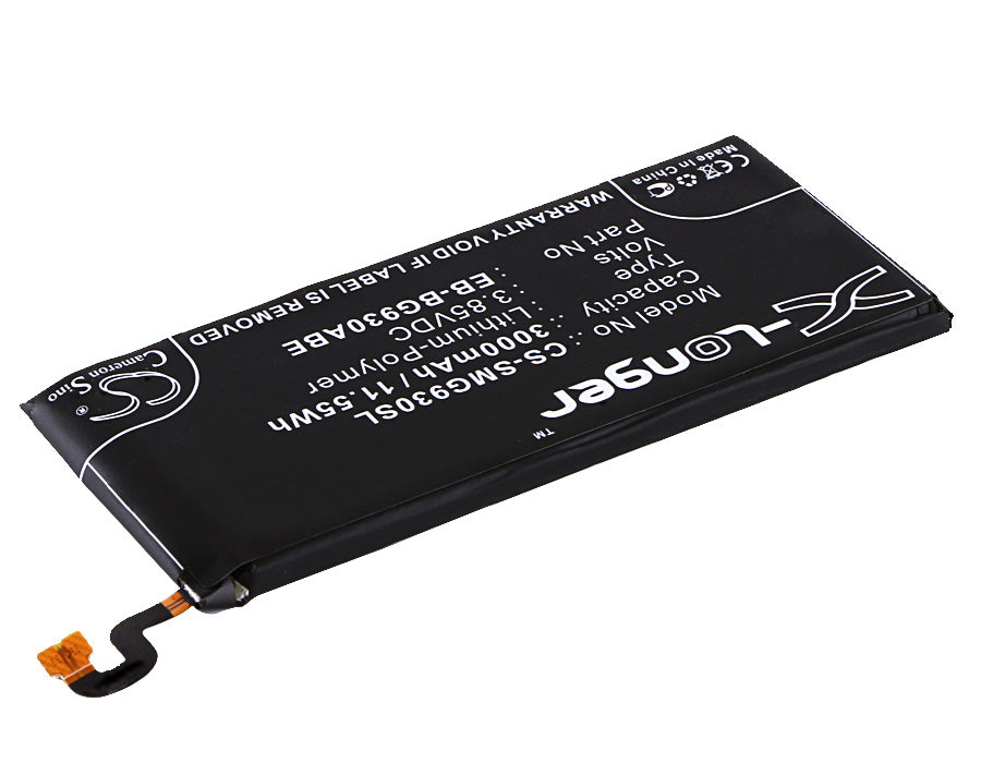 CS-SMG930SL : Battery for Samsung Galaxy S7, SM-G930A, SM-G930F and others - Replaces Samsung EB-BG930ABE, EB-BG930ABA, GH43-04574A and others