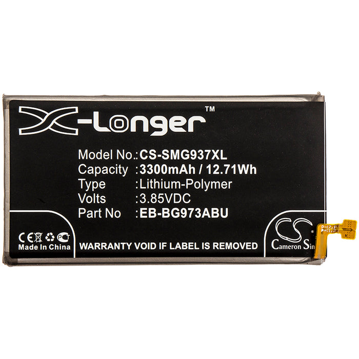 CS-SMG937XL : Battery for Samsung Galaxy S10, SM-G9738/DS, SM-G9730/DS and others - Replaces Samsung EB-BG973ABU, GH82-18826A