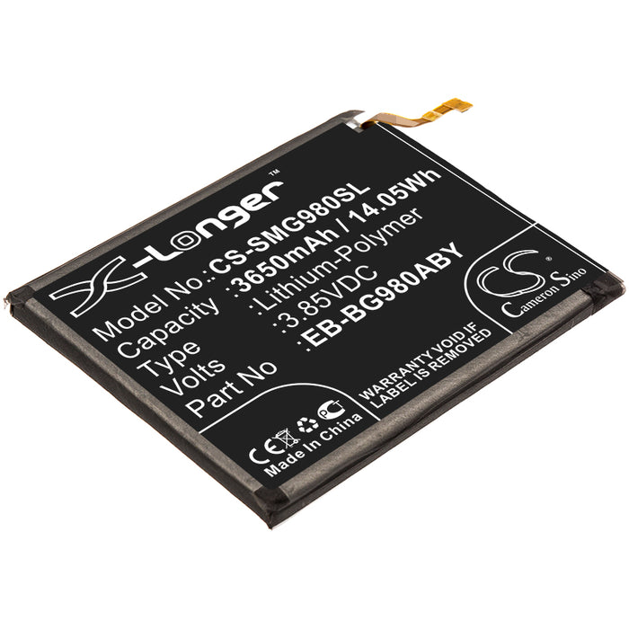 CS-SMG980SL : Battery for Samsung Galaxy S20, Galaxy S11e, SM-G980F and others - Replaces Samsung EB-BG980ABY, GH82-22122A