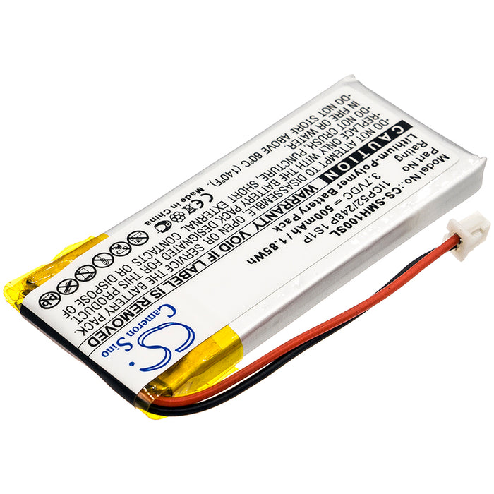 CS-SMH100SL : Battery for Sena SMH-10 Lifespan, SMH-10 - Replaces Sena 1ICP52/248P 1S1P