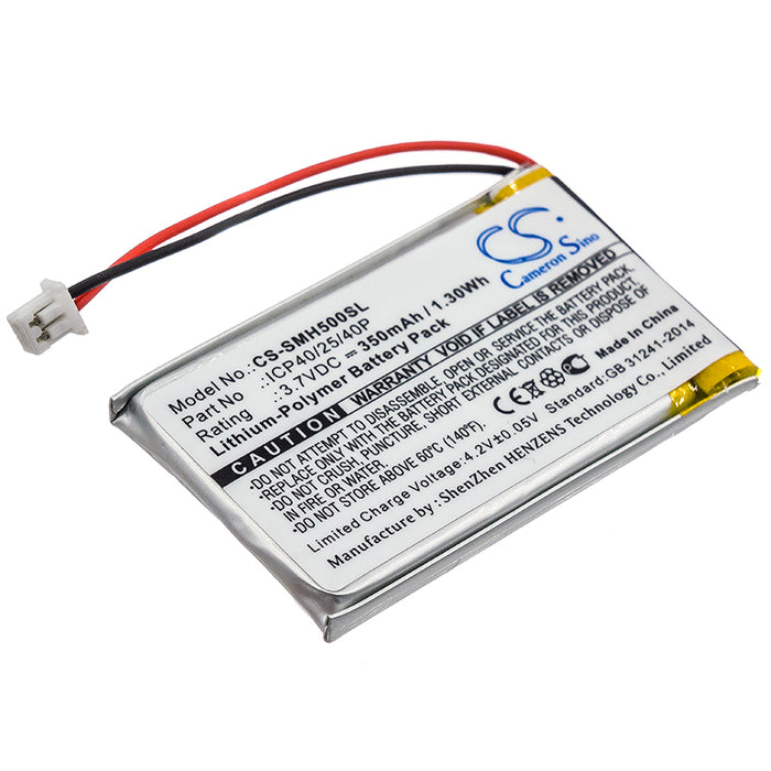 CS-SMH500SL : Battery for Sena SMH-5 - Replaces Sena ICP40/25/40P