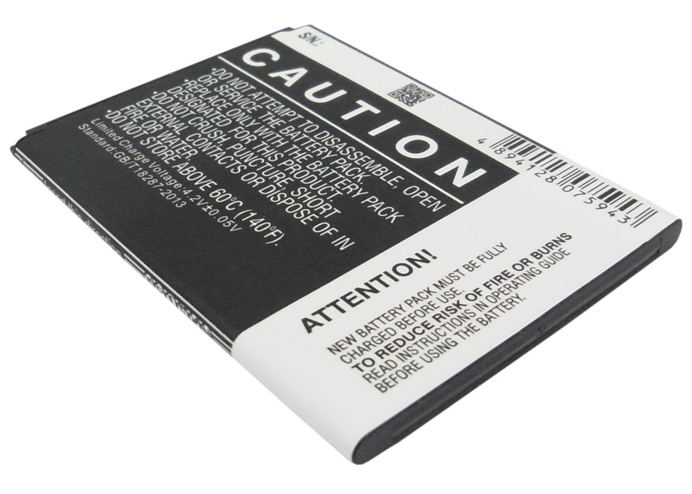 CS-SMI257XL : Battery for Samsung GT-i9190, Galaxy S4 Mini, Galaxy S4 Mini LTE and others - Replaces Samsung B500BE, B500AE, B500BU and others