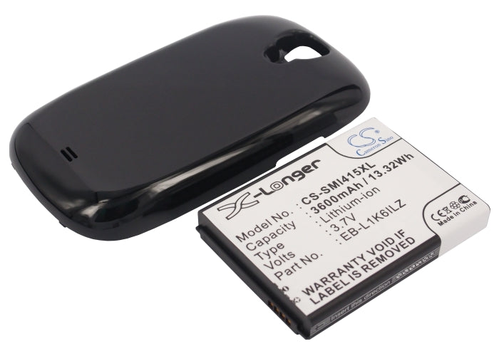 CS-SMI415XL : Battery for Verizon SCH-i415, Stratosphere II, Galaxy S Relay 4G and others - Replaces Verizon EB-L1K6ILZ