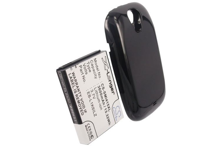 CS-SMI415XL : Battery for Verizon SCH-i415, Stratosphere II, Galaxy S Relay 4G and others - Replaces Verizon EB-L1K6ILZ