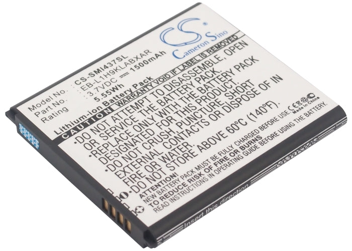 CS-SMI437SL : Battery for Samsung Galaxy Express, SGH-I437, GT-I8730 and others - Replaces Samsung EB-L1H9KLU, EB-L1H9KLA, EB-L1H9KLABXAR