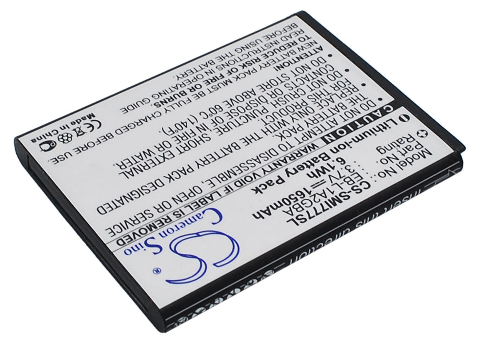 CS-SMI777SL : Battery for Samsung Galaxy Attain 4G, Attain, SGH-I777 and others - Replaces Samsung EB-L1A2GB, EB-L1A2GBA, EB-L1A2GBA/BST