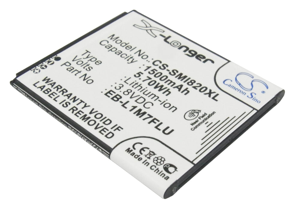 CS-SMI820XL : Battery for Samsung GT-I8190, GT-I8190T, Galaxy SIII mini and others - Replaces Samsung EB-L1M7FLU, EB-F1M7LU