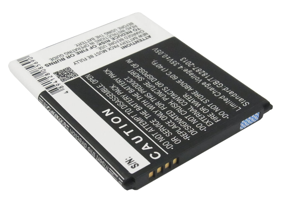 CS-SMI820XL : Battery for Samsung GT-I8190, GT-I8190T, Galaxy SIII mini and others - Replaces Samsung EB-L1M7FLU, EB-F1M7LU