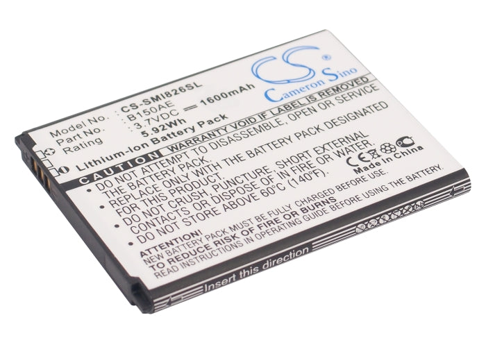 CS-SMI826SL : Battery for Samsung GT-I8260, GT-I8262, Galaxy Core and others - Replaces Samsung B150AE, B150AC, B185BE and others