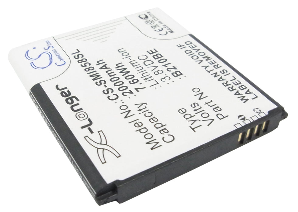 CS-SMI858SL : Battery for Samsung GT-i8580, Galaxy Core Advance, SHW-M570 and others - Replaces Samsung B210BE, B210BC, B210BU