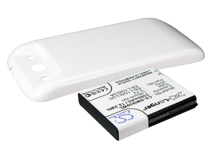 CS-SMI930WL : Battery for Samsung GT-I9300, GT-I9308, SGH-T999V and others - Replaces Samsung EB-L1G6LLUC, EB-L1G6LVA, EB-L1G6LLU and others