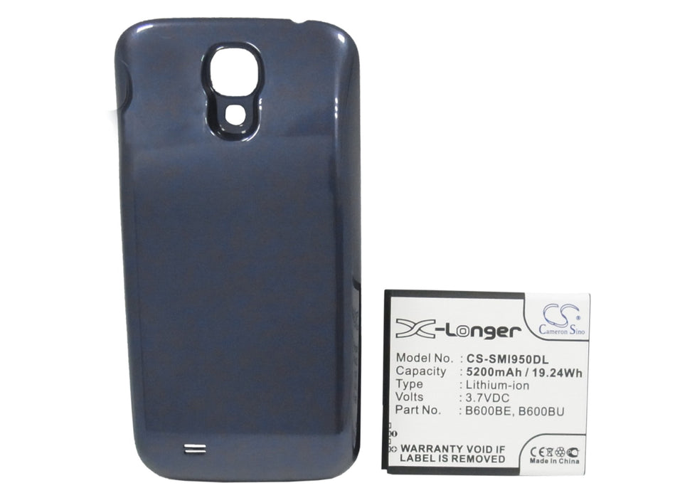 CS-SMI950DL : Battery for Samsung Galaxy S4, Galaxy S4 LTE, GT-I9500 and others - Replaces Samsung B600BE, B600BU