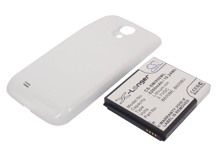 CS-SMI950WL : Battery for Samsung Galaxy S4, Galaxy S4 LTE, GT-I9500 and others - Replaces Samsung B600BE, B600BU