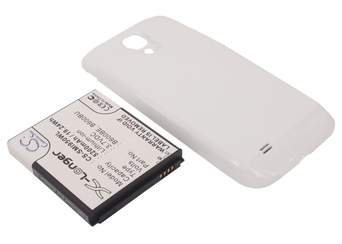 CS-SMI950WL : Battery for Samsung Galaxy S4, Galaxy S4 LTE, GT-I9500 and others - Replaces Samsung B600BE, B600BU