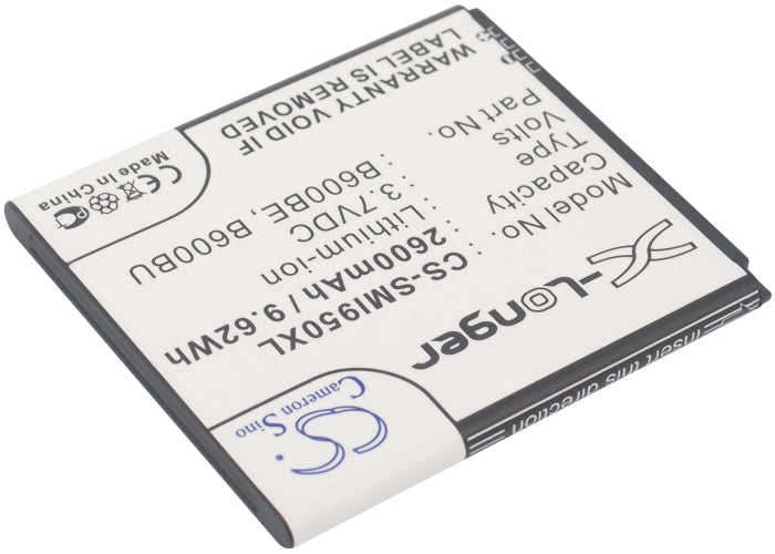 CS-SMI950XL : Battery for Samsung Galaxy S4, Galaxy S4 LTE, GT-I9500 and others - Replaces Samsung B600BE, B600BU, EB-B600BUB and others