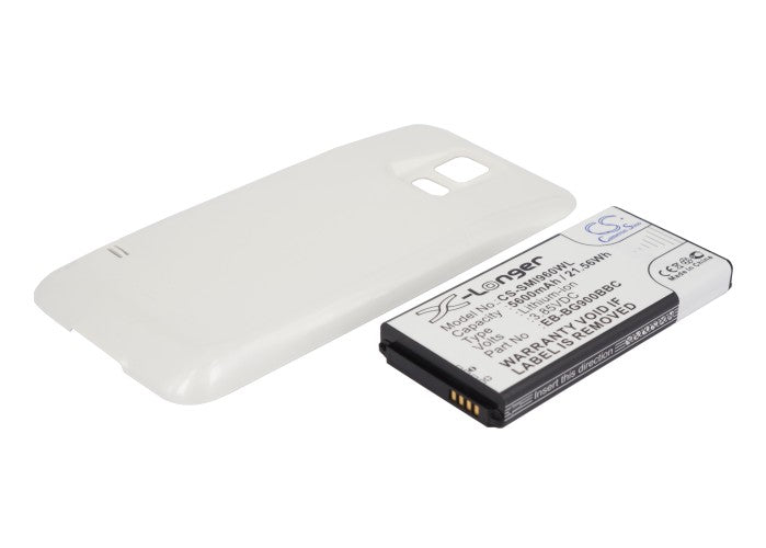 CS-SMI960WL : Battery for Samsung Galaxy S5, GT-I9600, GT-I9602 and others - Replaces Samsung EB-BG900BBC, EB-B900BE, EB-B900BK and others