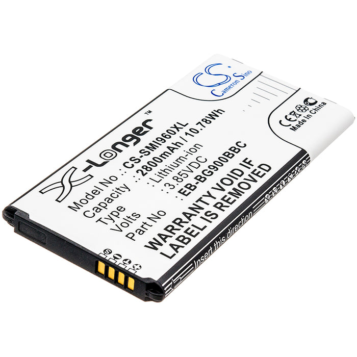 CS-SMI960XL : Battery for Samsung Galaxy S5, GT-I9600, GT-I9602 and others - Replaces Samsung EB-BG900BBC, EB-B900BBE, EB-B900BBK and others