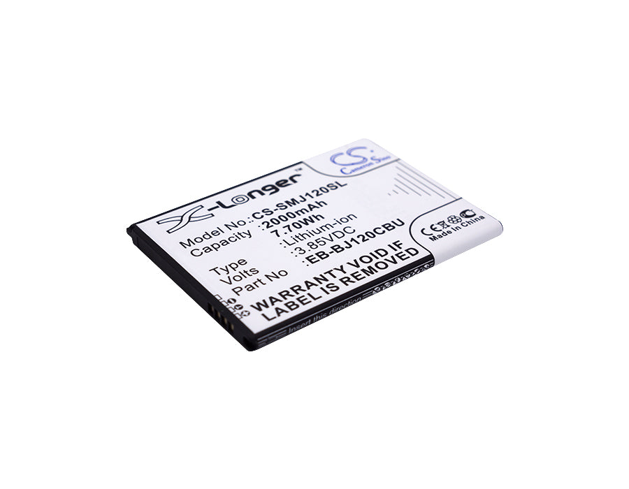 CS-SMJ120SL : Battery for Samsung Galaxy J1 6, SM-J120F/DS, Galaxy J1 6 Duos 4G LTE and others - Replaces Samsung EB-BJ120CBU, EB-BJ120BBE, EB-BJ120CBEGWW and others