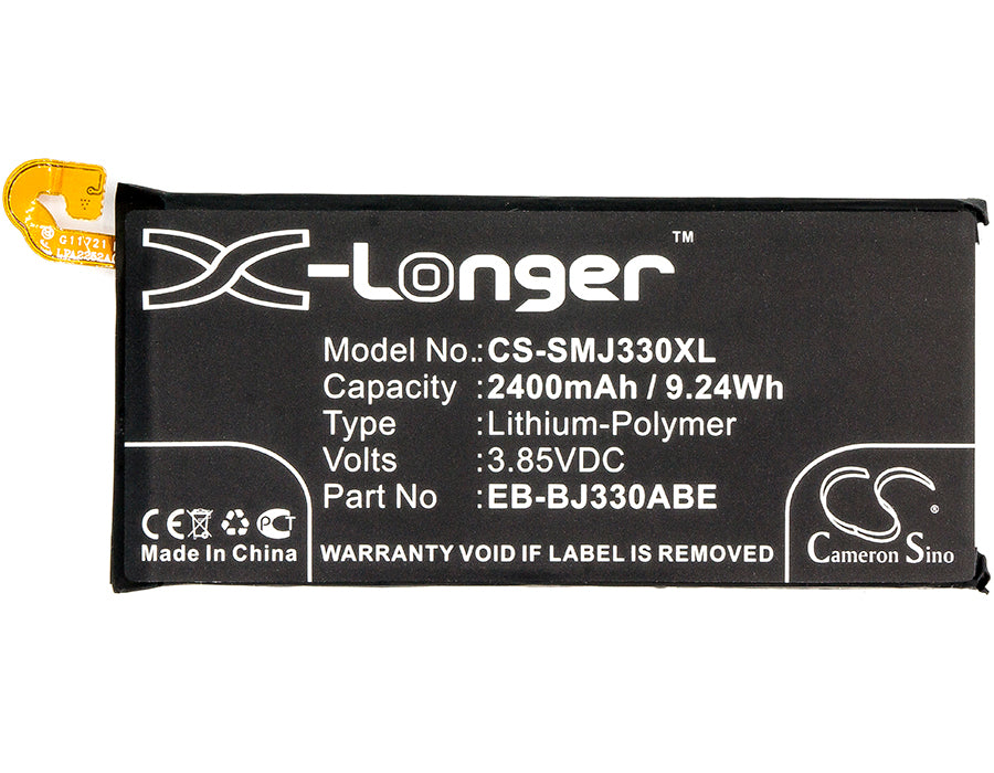 CS-SMJ330XL : Battery for Samsung Galaxy J3 2017, SM-J330G, SM-J330L and others - Replaces Samsung EB-BJ330ABE