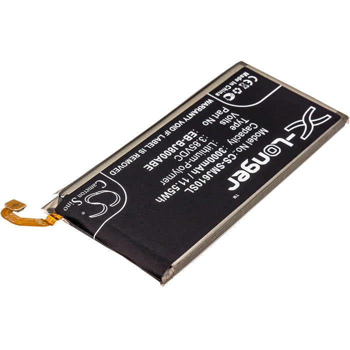 CS-SMJ610SL : Battery for Samsung SM-J600L, SM-J600N, SM-J600F and others - Replaces Samsung EB-BJ800ABE, GH82-16479A