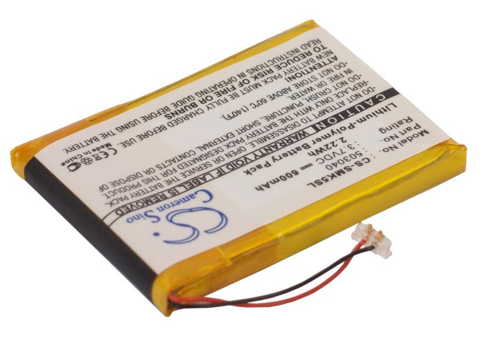 CS-SMK5SL : Battery for Samsung YP-K5, YP-K5J - Replaces Samsung 503040