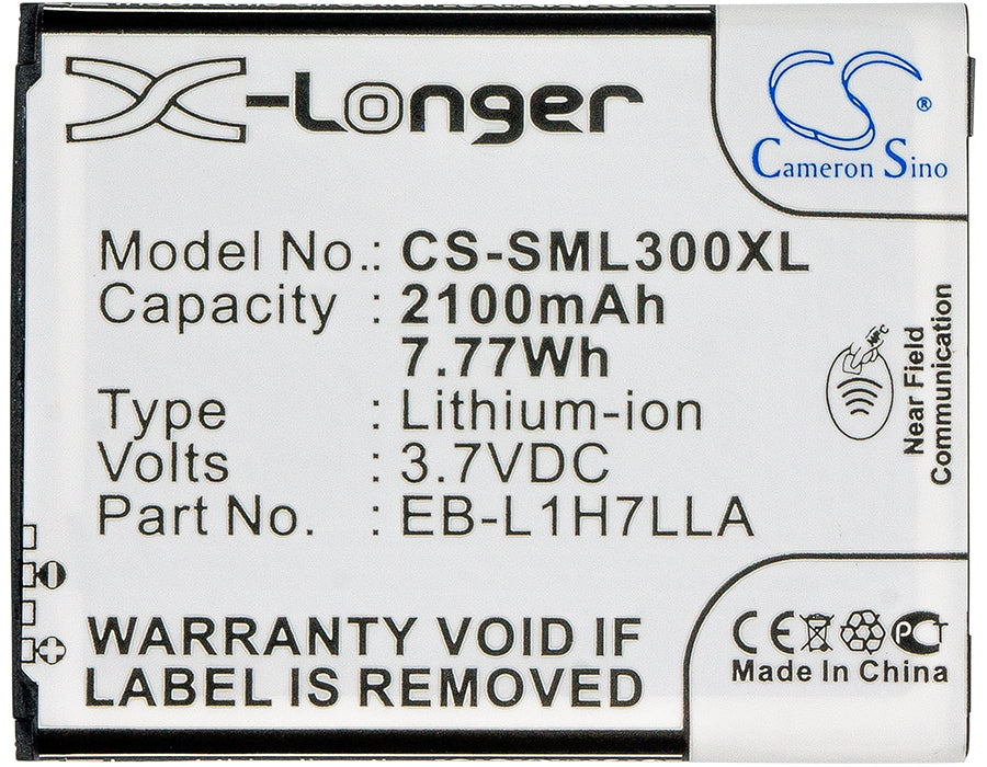 CS-SML300XL : Battery for USCellular SCH-R830, Galaxy Axiom, SCH-R830ZSAUSC - Replaces USCellular EB-L1H7LLA, EB-L1H7LLABXAR