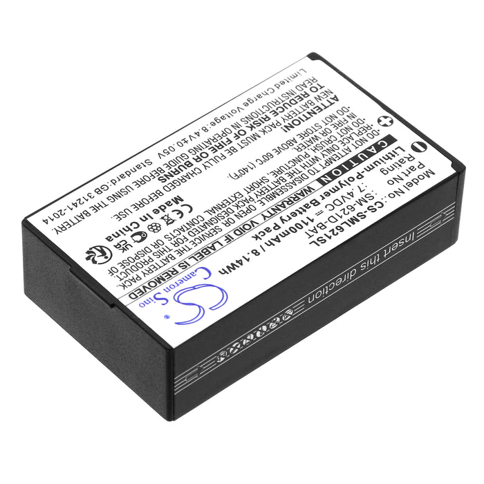 CS-SML621SL : Battery for Simolio Wireless TV speaker, SM-621, SM-621D and others - Replaces Simolio SM-621D-BAT