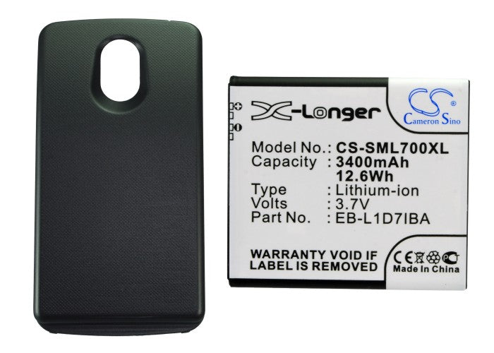 CS-SML700XL : Battery for Samsung SPH-L700 - Replaces Samsung EB-L1D7IBA