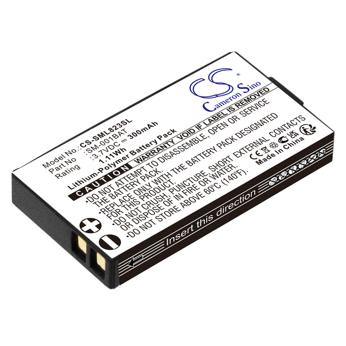 CS-SML823SL : Battery for SIMOLIO SM-823, SM-823D, SM-8245 and others - Replaces SIMOLIO SM-001BAT