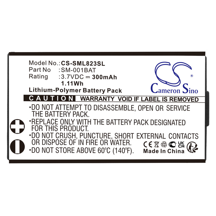 CS-SML823SL : Battery for SIMOLIO SM-823, SM-823D, SM-8245 and others - Replaces SIMOLIO SM-001BAT