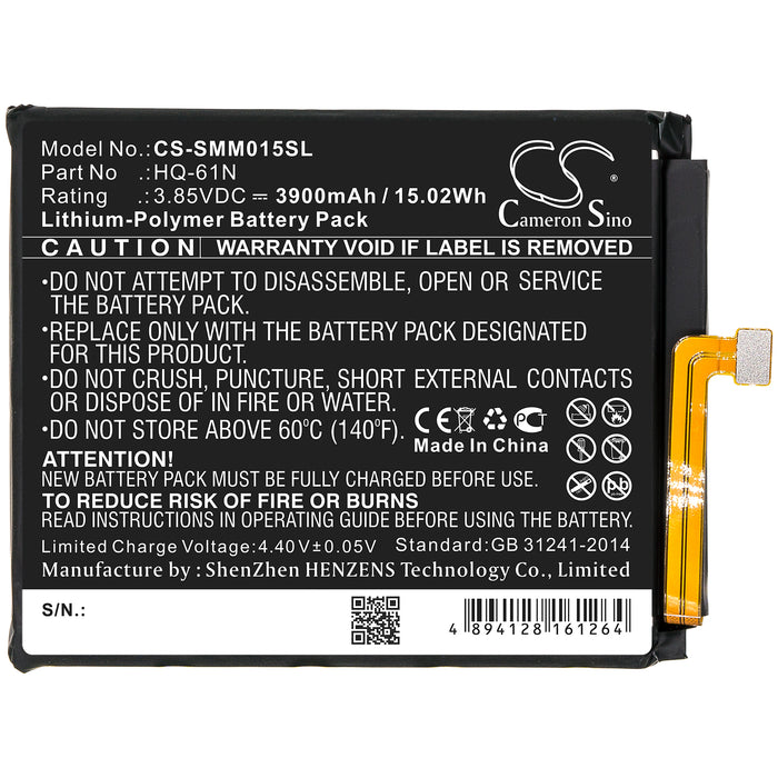 CS-SMM015SL : Battery for Samsung SM-M015, SM-M015F/DS, Galaxy M01 2020 and others - Replaces Samsung HQ-61N