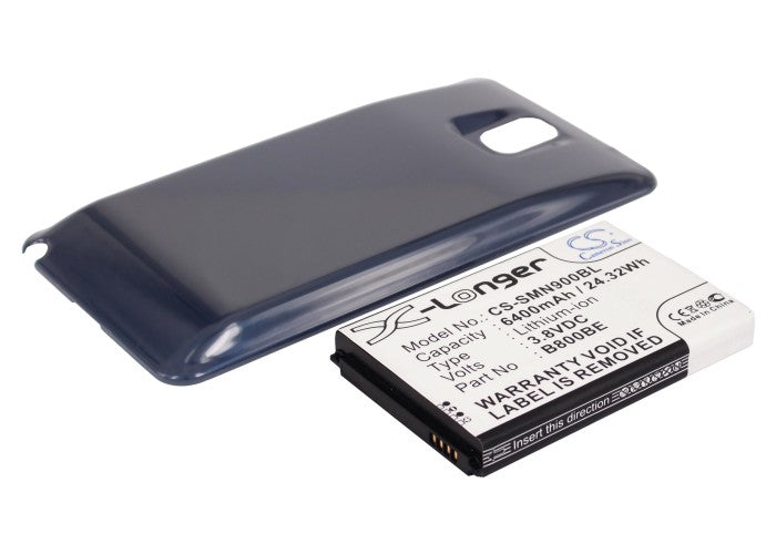 CS-SMN900BL : Battery for Samsung SM-N900, SM-N9005, Galaxy Note 3 and others - Replaces Samsung B800BE, B800BU, B800BK and others