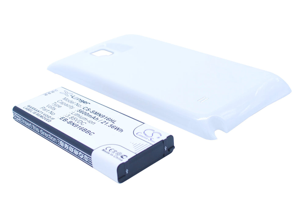 CS-SMN916HL : Battery for Samsung Galaxy Note 4 ( China Mobile ), SM-N910F, SM-N9109W and others - Replaces Samsung EB-BN916BBC