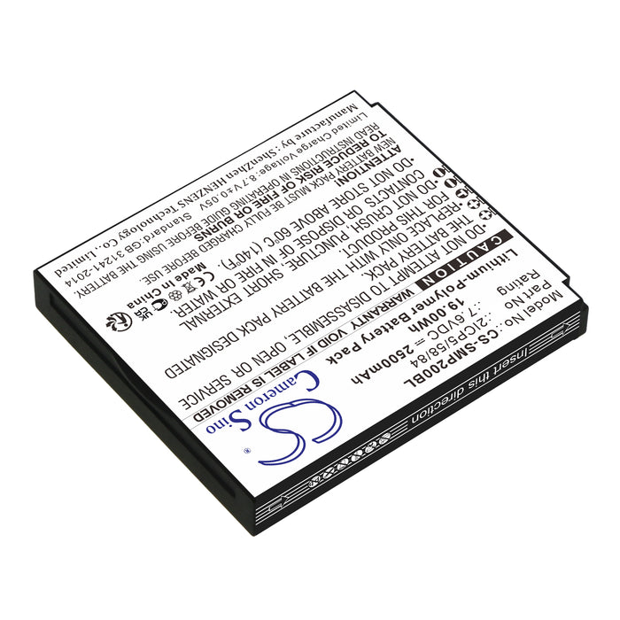 CS-SMP200BL : Battery for Sunmi P2, T6900 - Replaces Sunmi 2ICP5/58/84