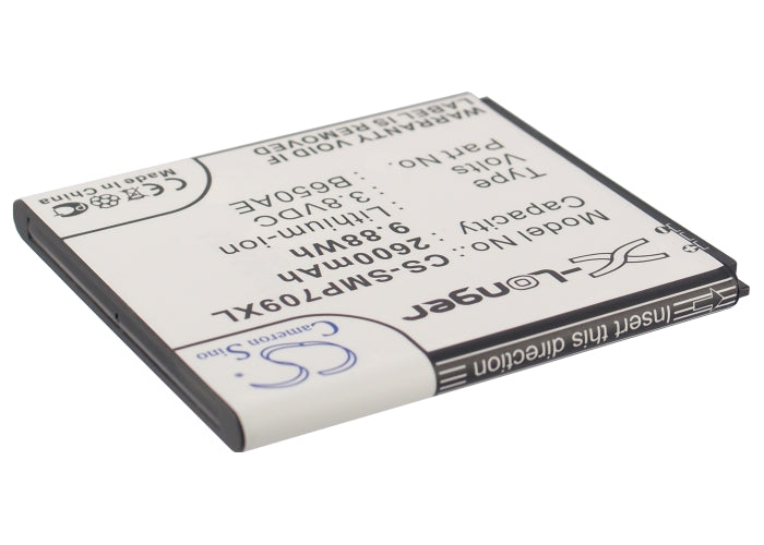 CS-SMP709XL : Battery for Samsung Galaxy Mega 5.8, Galaxy Mega Duos, GT-I9152 and others - Replaces Samsung B650AE, B650AC