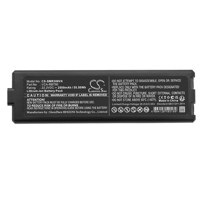 CS-SMR300VX : Battery for Samsung Jet Bot, VR30T80313W, VR30T85513W and others - Replaces Samsung VCA-RBT80