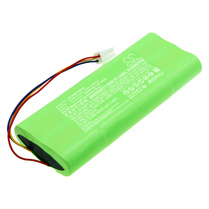 CS-SMR720VX : Battery for Samsung VC-RE7OV, VC-RE72V - Replaces Samsung DJ96-00083, DJ96-00083A, DJ96-00083B and others