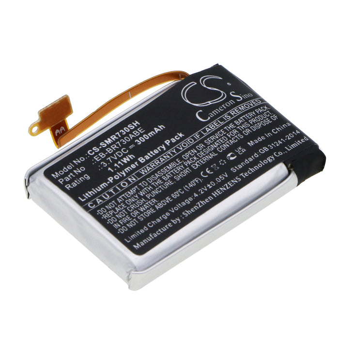 CS-SMR730SH : Battery for Samsung Gear S2 3G, Galaxy Gear S2 3G, SM-R730 and others - Replaces Samsung EB-BR730ABE, GH43-04538B