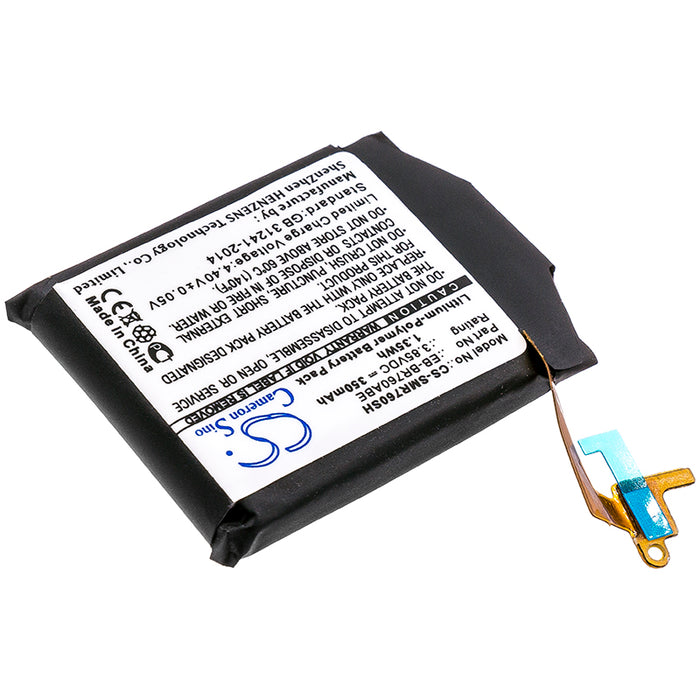 CS-SMR760SH : Battery for Samsung Gear S3 Classic, Gear S3 Frontier, SM-R770 and others - Replaces Samsung EB-BR760, EB-BR760ABE