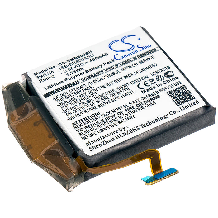 CS-SMR800SH : Battery for Samsung SM-R800, SM-R805, Galaxy Watch 46mm - Replaces Samsung EB-BR800ABU, GH43-04855A