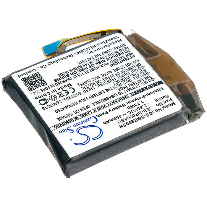 CS-SMR800SH : Battery for Samsung SM-R800, SM-R805, Galaxy Watch 46mm - Replaces Samsung EB-BR800ABU, GH43-04855A