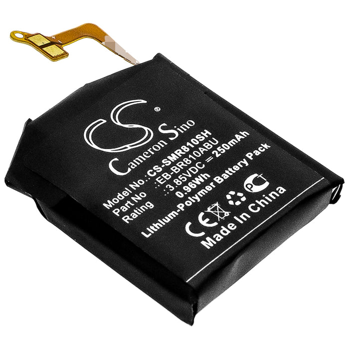 CS-SMR810SH : Battery for Samsung Galaxy Watch 42mm, SM-R810, SM-R815 - Replaces Samsung EB-BR810ABU, GH43-04857A, EB-BR170ABU and others